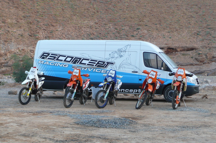 Camion RSCONCEPT assistance rally Dakar