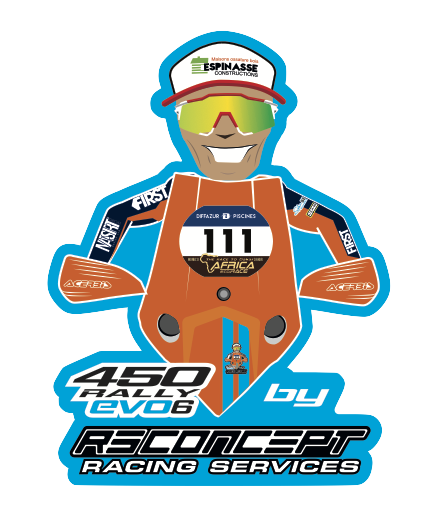 Mascotte RSCONCEPT Dakar Sylvain Espinasse